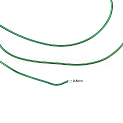 ラウンドアルミクラフトワイヤー  ビーズジュエリークラフト作り用  ミックスカラー  20ゲージ  0.8mm  約32.8フィート（10m）/ロール&nbsp;AW-AW10x0.8mm-M