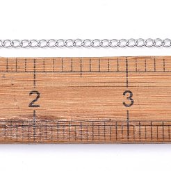 Tarnish Resistant 304 Stainless Steel Curb Chains&nbsp;CHS-F006-04A-P