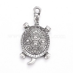 Tibetan Style Alloy Pendants&nbsp;TIBEP-A040-029TAS-NR