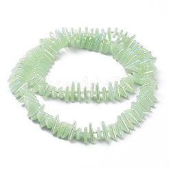 Electroplate Glass Beads Strands&nbsp;EGLA-R114-01J