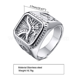 304 Stainless Steel Finger Rings for Men&nbsp;WG77451-02