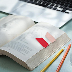 7Pcs 7 Colors PU Leather Bookmarks&nbsp;AJEW-CL0001-21