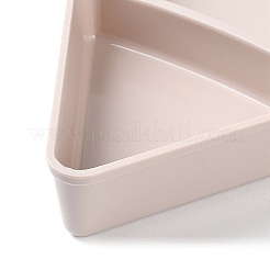 クリスマスツリーの形をしたプラスチックスナック乾燥トレイボックス  キッチン・ダイニング&バー用  リネン  260x185x30mm&nbsp;LS-DJEW-Q003-01C