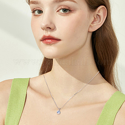 304ステンレススチールラインストーンクローペンダントセッティング30個  フラットラウンド  プラチナ  5mmのラインストーンに適する  11x5x5mm  穴：3x2mm&nbsp;STAS-BBC0008-35