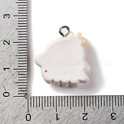 Halloween Theme Opaque Resin Pendants&nbsp;RESI-D075-04F