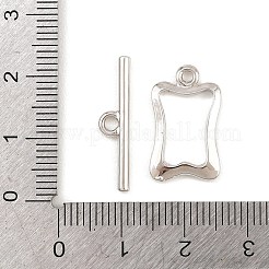 Brass Toggle Clasps&nbsp;KK-G548-41P-04