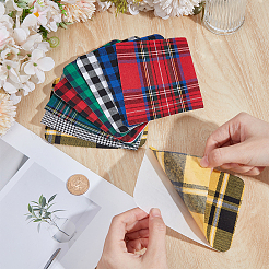 16Pcs 8 Styles Polyester Clothing Patches&nbsp;DIY-FG0010-49
