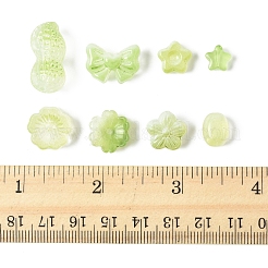 120Pcs 8 Styles Transparent Glass Beads&nbsp;DGLA-FS0001-17