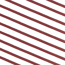 DIYクラフト用牛革コード5m  フラット  サドルブラウン  3x1mm  約5.47ヤード（5m）/セット&nbsp;WL-GF0001-25A-04
