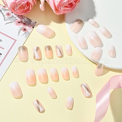 ABS Plastic Full Cover Press On False Nails&nbsp;DIY-CJC0006-15