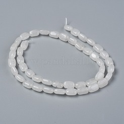 Natural White Jade Beads Strands&nbsp;G-Z006-B13