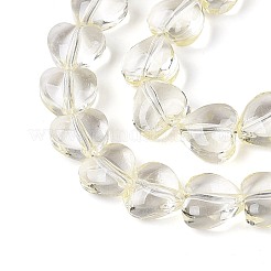 Baking Paint Transparent Glass Beads Strands&nbsp;DGLA-N021-01A-03