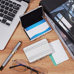 Aluminium Alloy Business Cards Holder Case Box&nbsp;AJEW-WH0314-32A