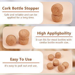 Cork Bottle Stoppers&nbsp;AJEW-WH0348-543C