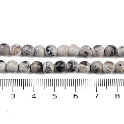 Natural Fire Crackle Agate Beads Strands&nbsp;G-C082-A01-42