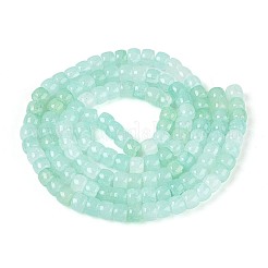 Baking Paint Crackle Glass Beads Strands&nbsp;DGLA-N019-02A-06