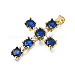 Easter Brass Pave Cubic Zirconia Pendants&nbsp;CU-E002-01B-G