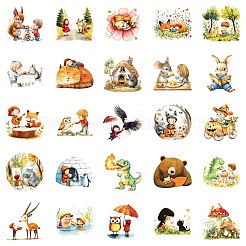 50Pcs Cartoon Fairy Tale Themes Paper Sticker&nbsp;STIC-C012-14