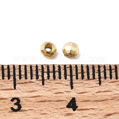 Rondelle Brass Beads&nbsp;KK-H520-06G
