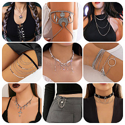 DIY Tarnish Resistant 304 Stainless Steel Cable Chains Jewelry Kits&nbsp;DIY-PJ0001-41C