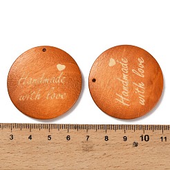 Wood Pendants&nbsp;WOOD-A028-02B