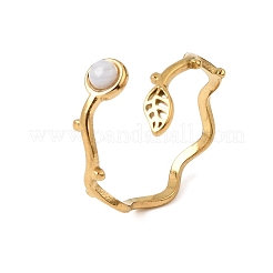 304 Stainless Steel Cuff Open Rings for Women&nbsp;GG-CBA7994-03G-06