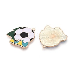 Alloy Enamel Pendants&nbsp;ENAM-T025-01G-03