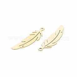 Rack Plating 201 Stainless Steel Pendants&nbsp;STAS-T057-51G
