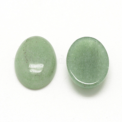 天然石グリーンアベンチュリンカボション  オーバル  25x18x6~7mm&nbsp;G-R415-18x25-43