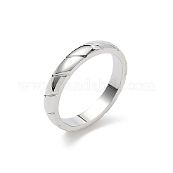 304 Stainless Steel Finger Rings for Women Men&nbsp;RJEW-F189-02P
