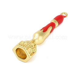 Halloween Brass Enamel Pendants&nbsp;KK-F915-01I-G