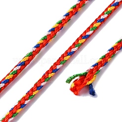 マクラメ編みのロープ  ジュエリー作りのための糸編み工芸  カラフル  3mm  約3.28ヤード（3m）/ロール&nbsp;NWIR-C005-01C