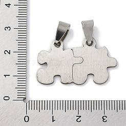 201 Stainless Steel Pendants&nbsp;STAS-Q342-49P