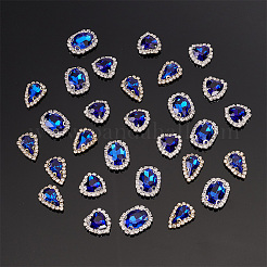 30Pcs 3 Style Sew on Rhinestone&nbsp;GLAA-GA0001-63B
