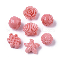 Synthetic Coral Beads&nbsp;CORA-R019-042