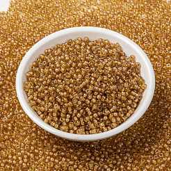 MIYUKIラウンドロカイユビーズ  日本製シードビーズ  （rr3733)  8/0  3mm  穴：1mm  約422~455PCS /ボトル  10 G /ボトル&nbsp;SEED-JP0009-RR3733