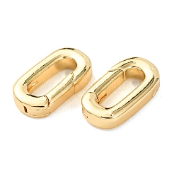 Brass Spring Gate Rings&nbsp;KK-G548-07A-G