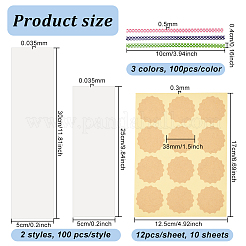 DIY 300Pcs 3 Size OPP Cellophane Packaging Bag&nbsp;DIY-OC0010-27