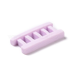 かわいい不透明樹脂カボション  はしご  ミックスカラー  31x15x4mm&nbsp;RESI-L037-10