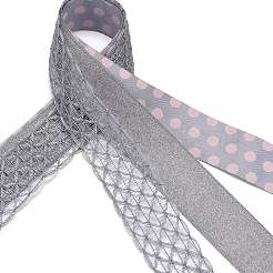 9 Yards 3 Styles Polyester Ribbon&nbsp;SRIB-A014-G05