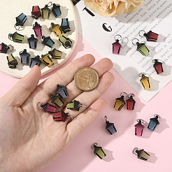 35Pcs 7 Colors Small Luminous Light Resin Mini Model&nbsp;DJEW-SP0001-13