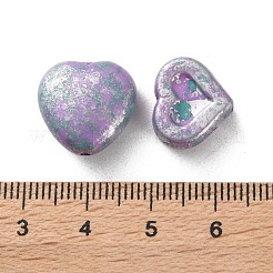 不透明なアクリルビーズ  シルバーライン入り  混合図形  ライラック  5~15x5~15x4~10mm  穴：1.2mm  約994個/500g&nbsp;OACR-M015-16A