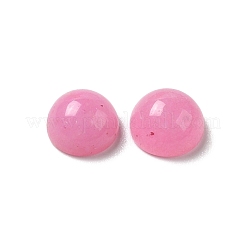 天然石ホワイトジェイドカボション  染め  半円/ドーム  カラフル  6x3mm&nbsp;G-D066-01B