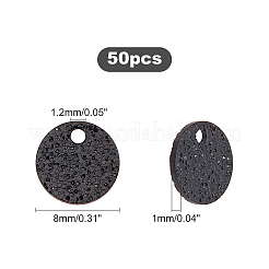 304 Stainless Steel Textured Pendants&nbsp;STAS-UN0017-71B