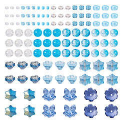 Transparent Spray Paint & Baking Paint Crackle Glass Beads&nbsp;GLAA-TA0003-45