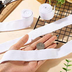 4mのコットンリボン  服装アクセサリー  ホワイト  1インチ（25mm）  約0.87ヤード(0.8メートル)/個  5pc&nbsp;OCOR-TA0003-74