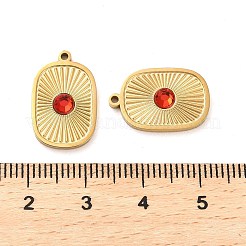 304 Stainless Steel Pendants&nbsp;STAS-L022-090G