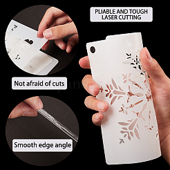 Plastic Painting Stencils&nbsp;DIY-CP0001-29