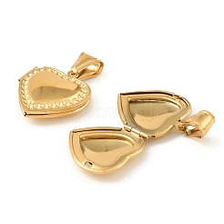 316 Stainless Steel Locket Pendants&nbsp;STAS-K321-25G