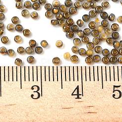 電気メッキガラスビーズ  ラウンド  黄金メッキ  ゴールド  2x1.5mm  穴：0.7mm  700個/セット&nbsp;GLAA-Q120-02A-04